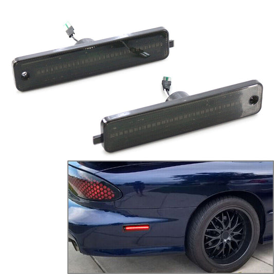 1Pair Rear Bumper Side Marker Light for Pontiac Firebird 98-02 5977941 GM2550179