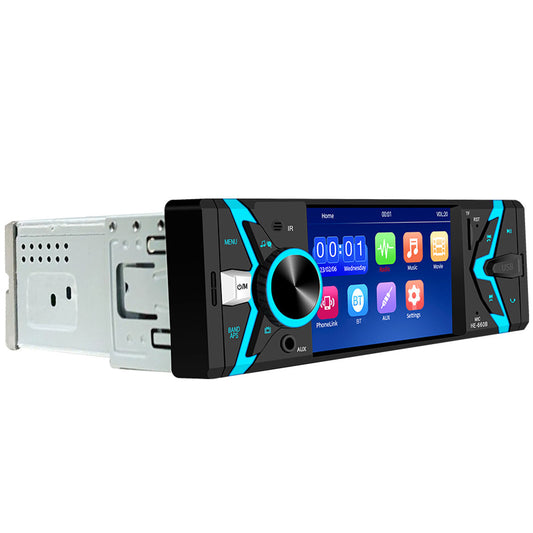 Single Din Car Stereo 4.1in Bluetooth Radio MP5 Player USB/TF/AUX Mirror Link