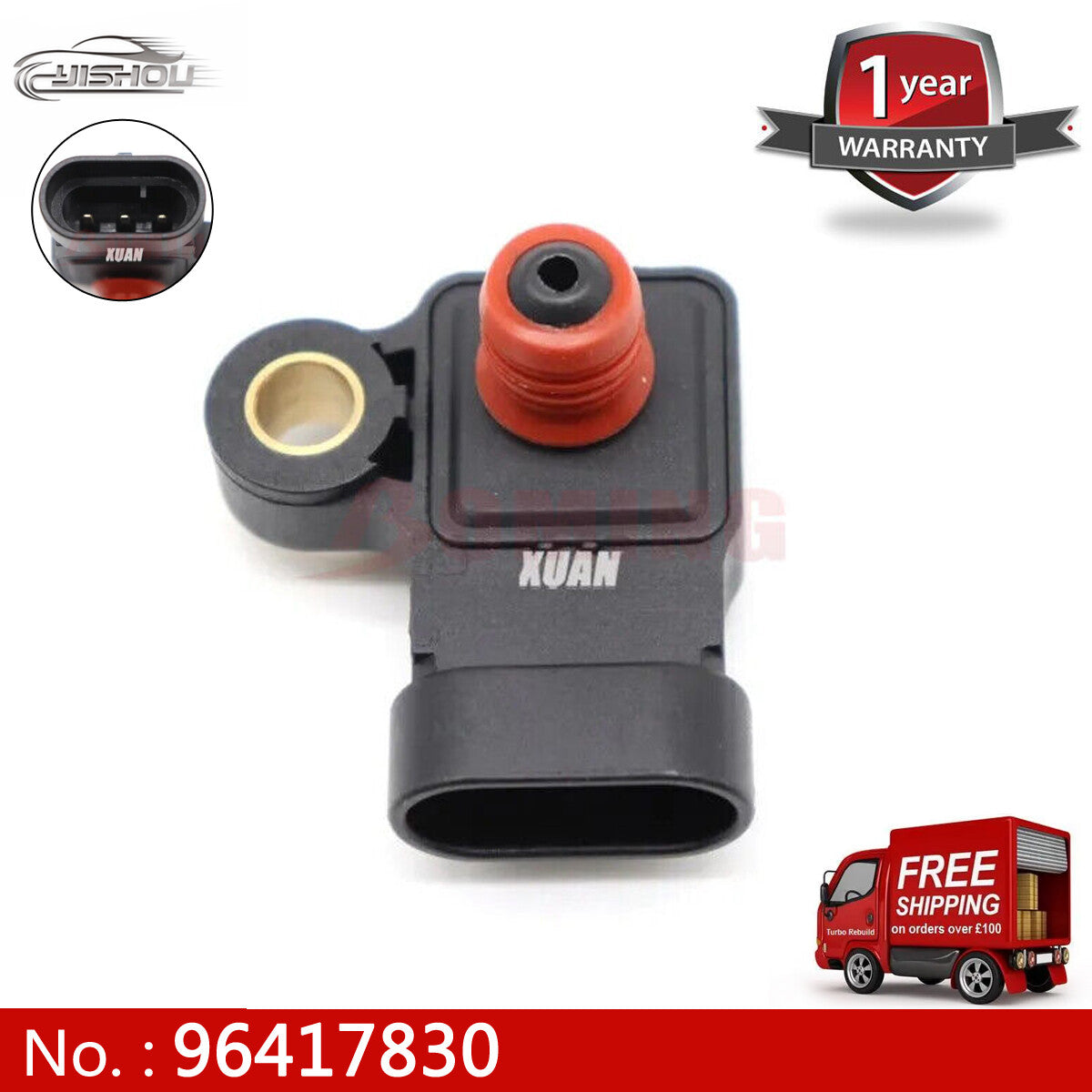 MAP sensor 96417830 is suitable for 2004-2010 for Chevrolet Nubira Kombi Optra 1.8 25184082