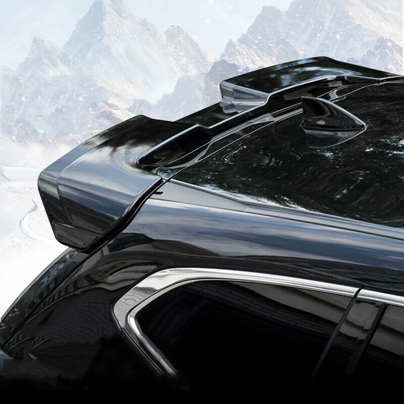 Sport Style Rear Trunk Spoiler Roof Decor Glossy Black for Honda CR-V 2017-2022