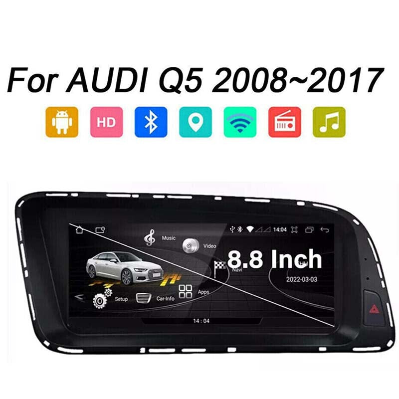 MMI Car Multimedia Player Stereo Radio Android Monitor MMI for Audi Q5 4+32G GPS