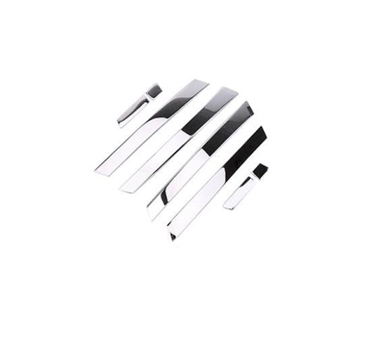 Car for Toyota for Corolla 2014-2018 Chrome Steel Interior Door Armrest Cover Trim