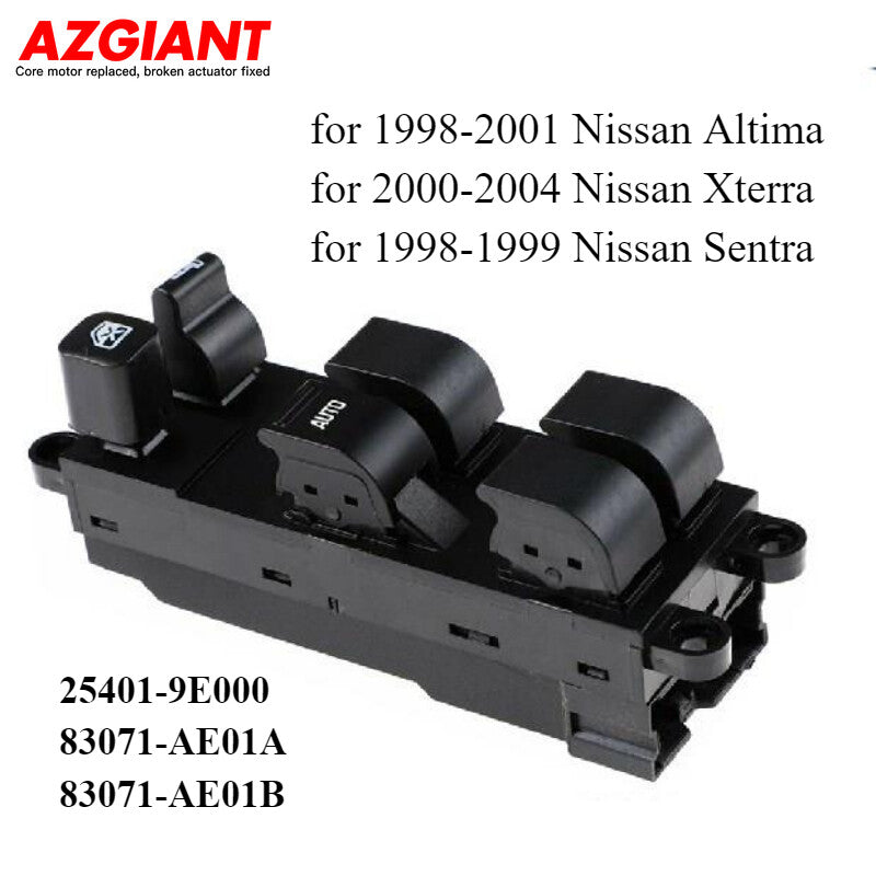 for Nissan Altima / Xterra / Sentra Front Left Power Window Switch 25401-9E000