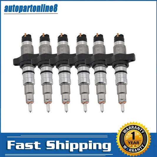 Set of 6 Fits for Dodge for Ram 5.9L NEW 0445120238 Diesel Fuel Injector
