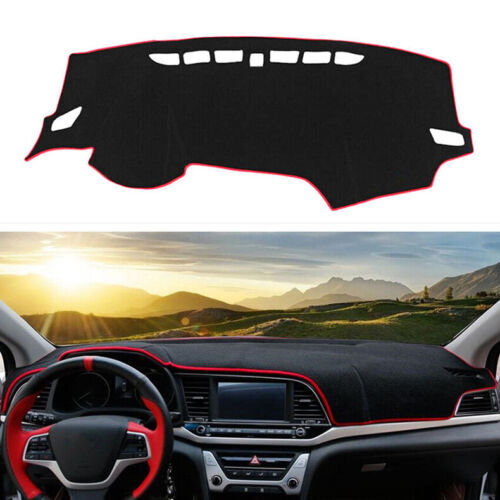 for Hyundai for Elantra 2017-2020 Red Dashboard Dash Anti-sun Mat Non-slip Cover Pad