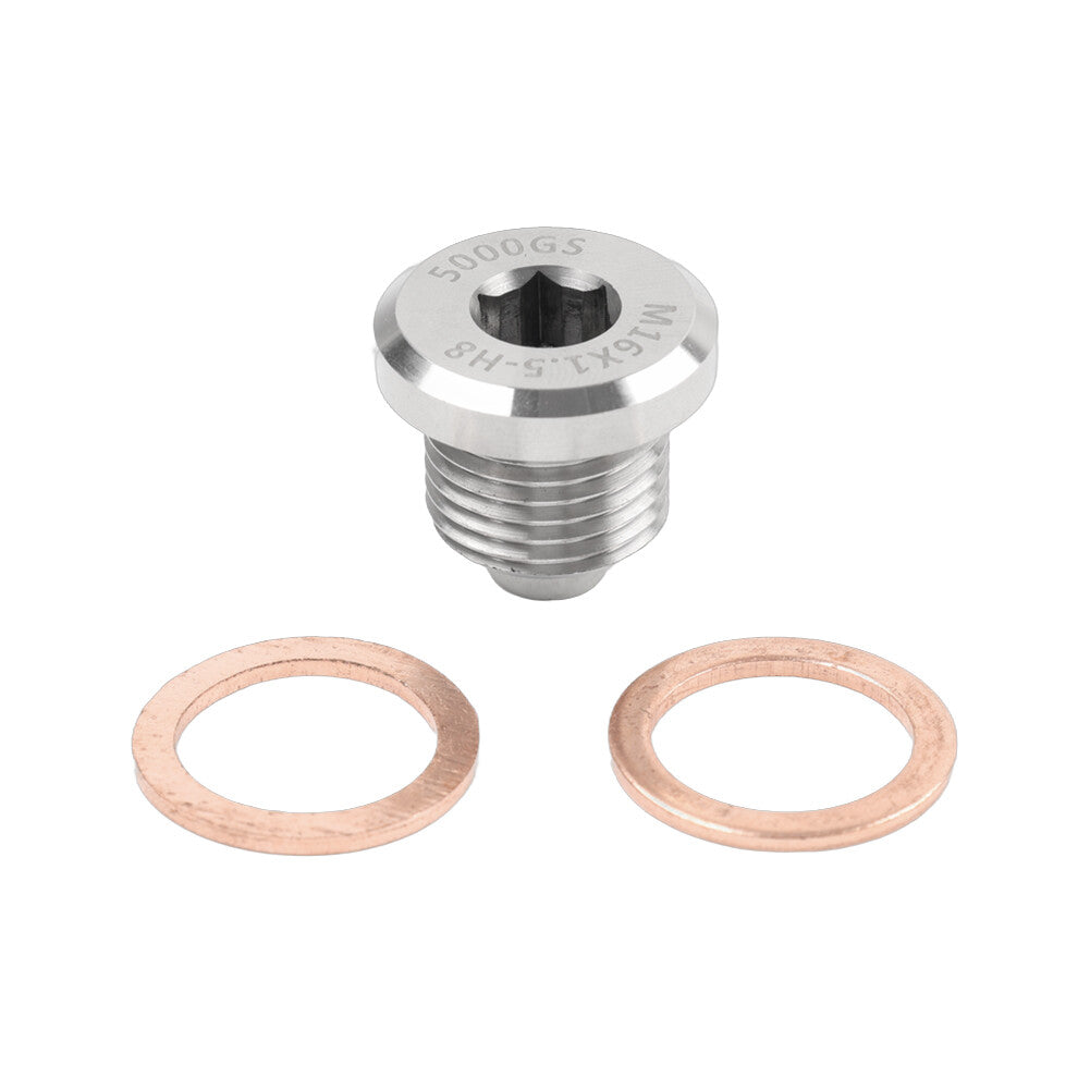 Stainless Steel M16x1.5 Magnetic Engine Oil Drain Plug for Mini for Subaru for Toyota