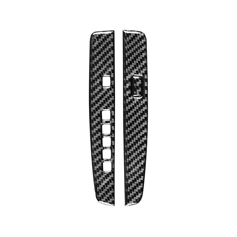 Real Carbon Fiber Car Gear Shift Panel Cover Trim Fit For 2014-2017 for Honda Accord