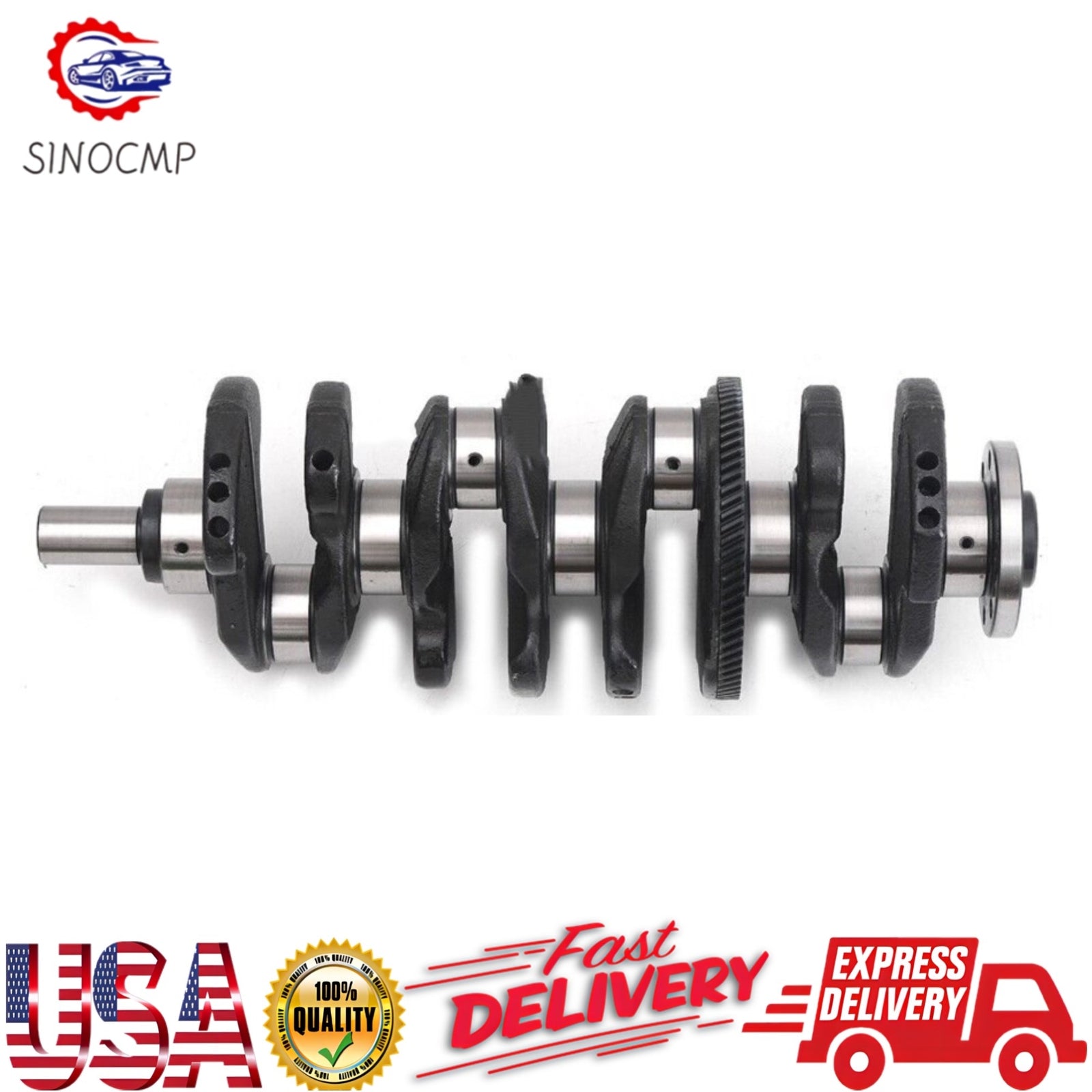 Engine Crankshaft Compatible with for Mercedes-Benz A220 C250 W205 W176 W212 X253
