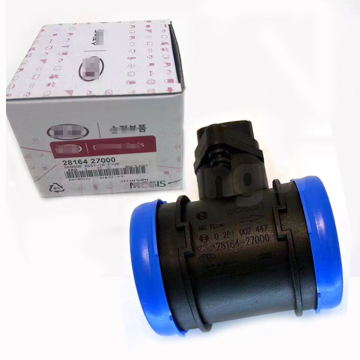 MASS airflow sensor is suitable for HYUNDAI for Elantra for Kia 0281002447 28164-27000