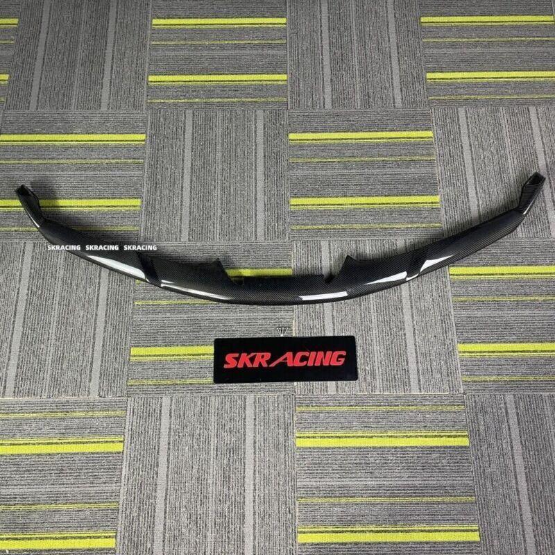 carbon fiber front bumper lip trim for Ferrari for 488 GTB Spider diffuser