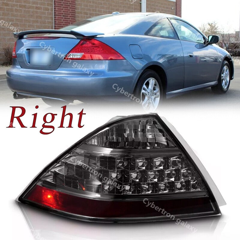 Smoke-style rear brake taillights suitable for 2006 and 2007 for Honda Accord LX/EX/EXL sedans.
