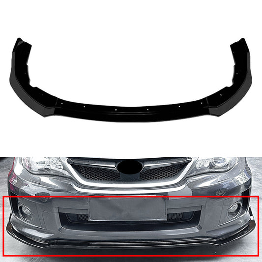 Front Bumper Spoiler Splitter Lip for Subaru Impreza WRX STI 2011-2014