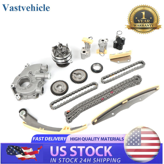 Timing Chain Kit Water Oil Pump for Nissan Frontier Pathfinder 2005-2010 VQ40DE