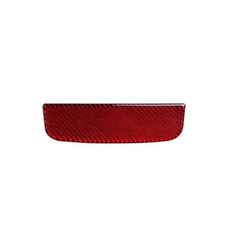for Ford for Mustang for Shelby 2015-22 Red Carbon Fiber Console Cigarette Lighter Trim