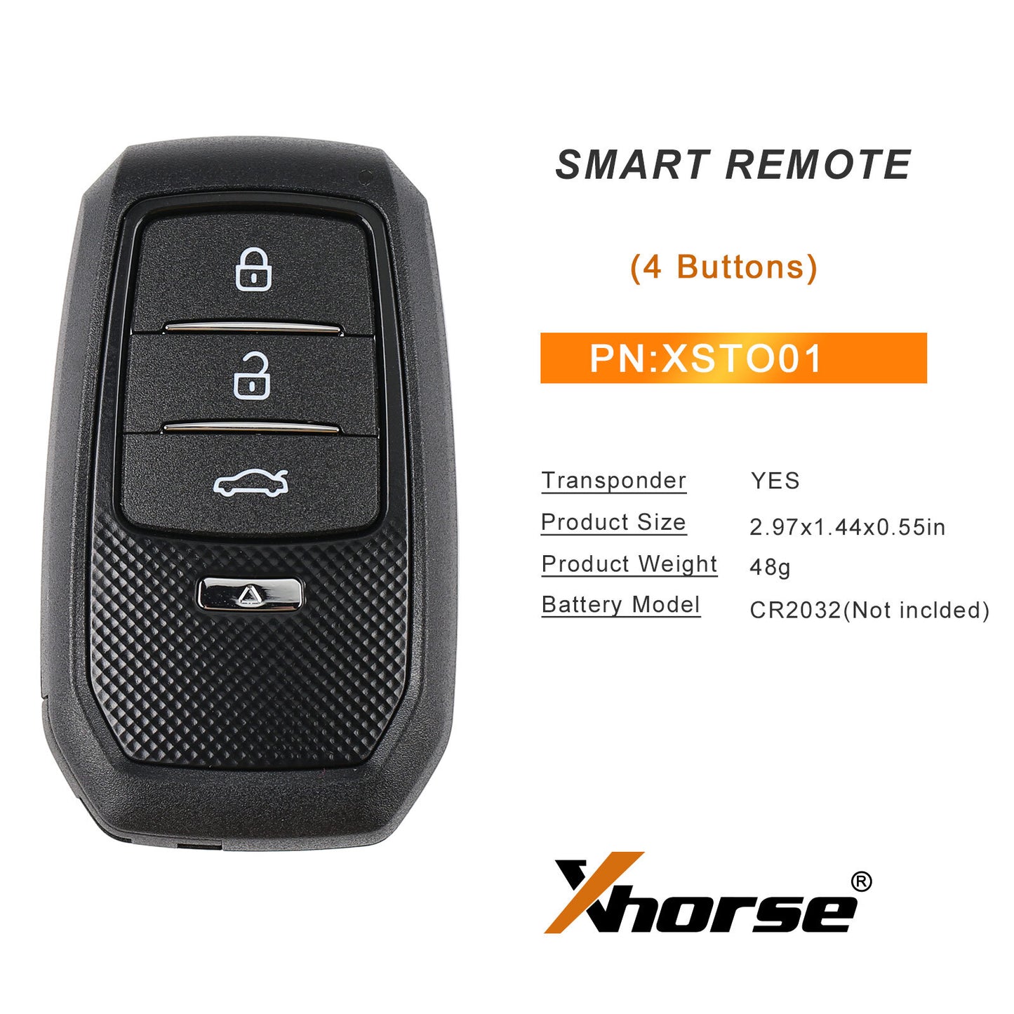 XSTO01EN Universal for Smart Remote Key XM38 XS for Toyota Fit Key Tool Max