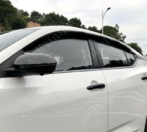2020-2021 for Nissan Sentra Black Stainless Window Bottom Strip Cover Trim 4pcs