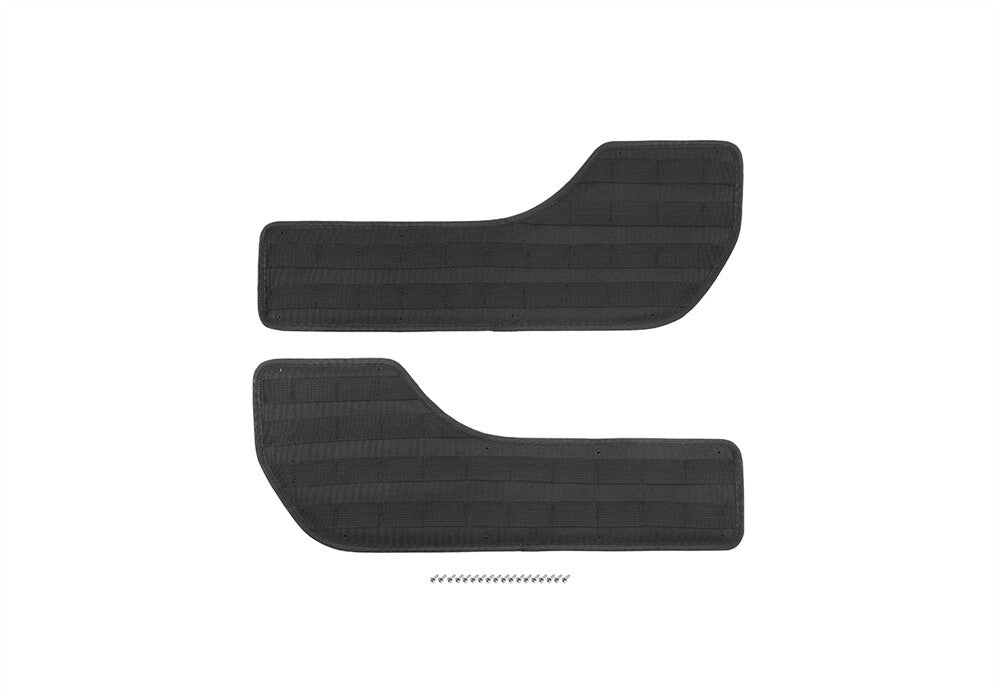 2¡ÁFront Door Storage Tactical Hanging Board Black for Jeep for Wrangler JK 2011-2017