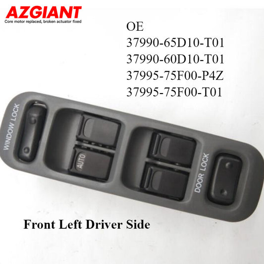 Front left drive side window switch for 1999-2004 for Chevrolet Tracker