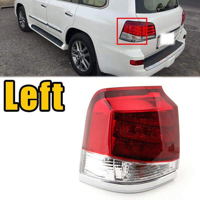 Left for LEXUS LX570 2012-2015 Outer Tail Light Rear Brake Lamp Signal DRL LED