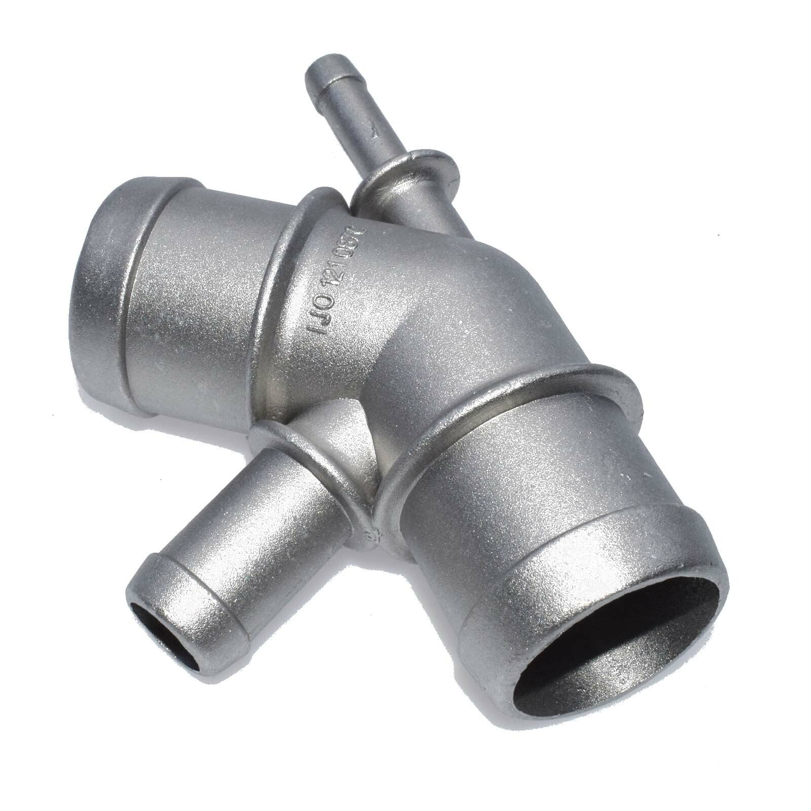 Aluminum coolant hose connector 1J0121087C suitable for Volkswagen for Golf,for Jetta,for Audi A3 seats, for Skoda