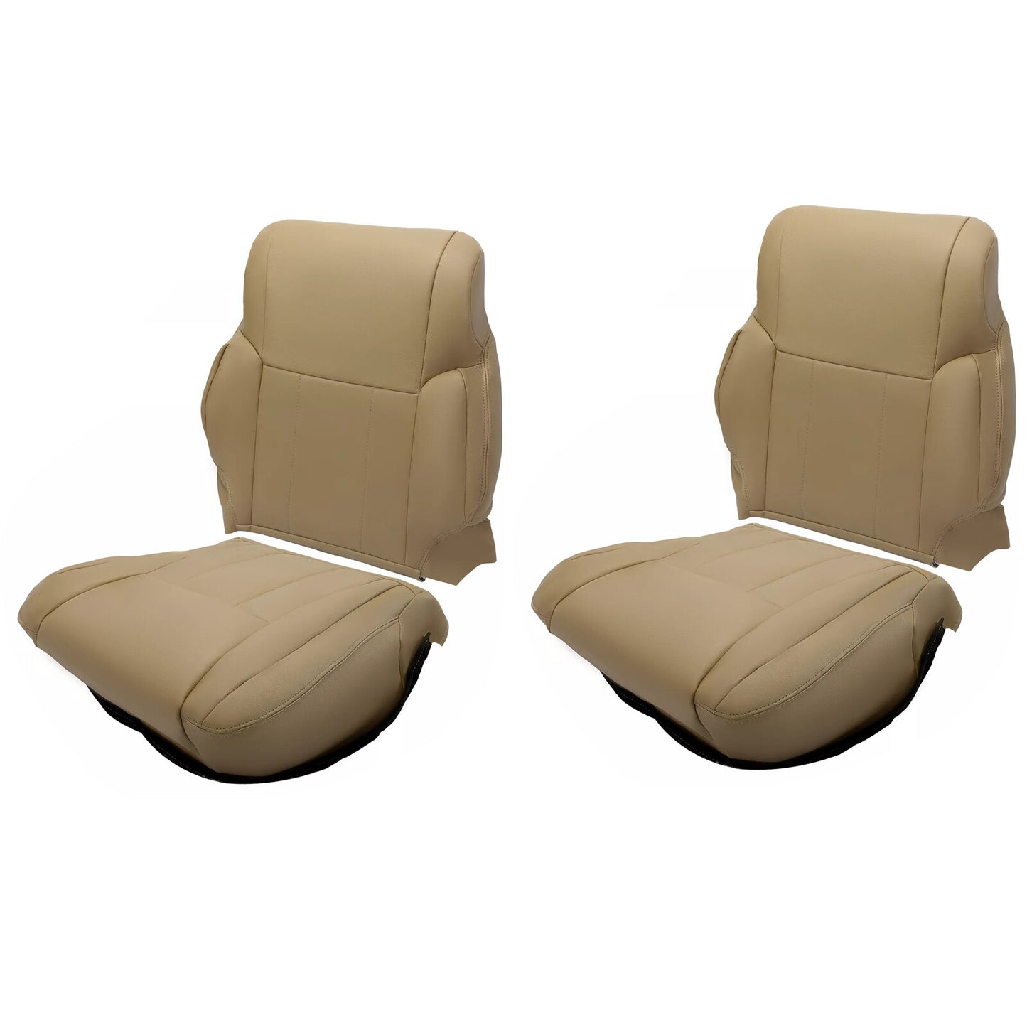 4pcs for Toyota 4Runner for Seat Cover Driver Passenger for Seat Oak Tan