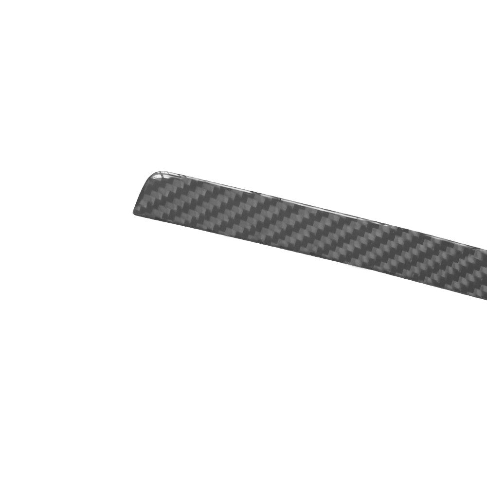 3X Carbon Fiber Center Console Panel Trim for Jeep for Wrangler 2007-2010