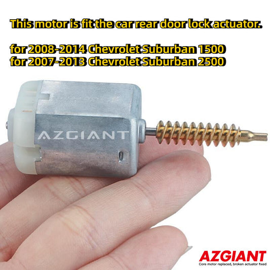Repair of rear tailgate lock actuator motor for Chevrolet Suburban 1500/2500
