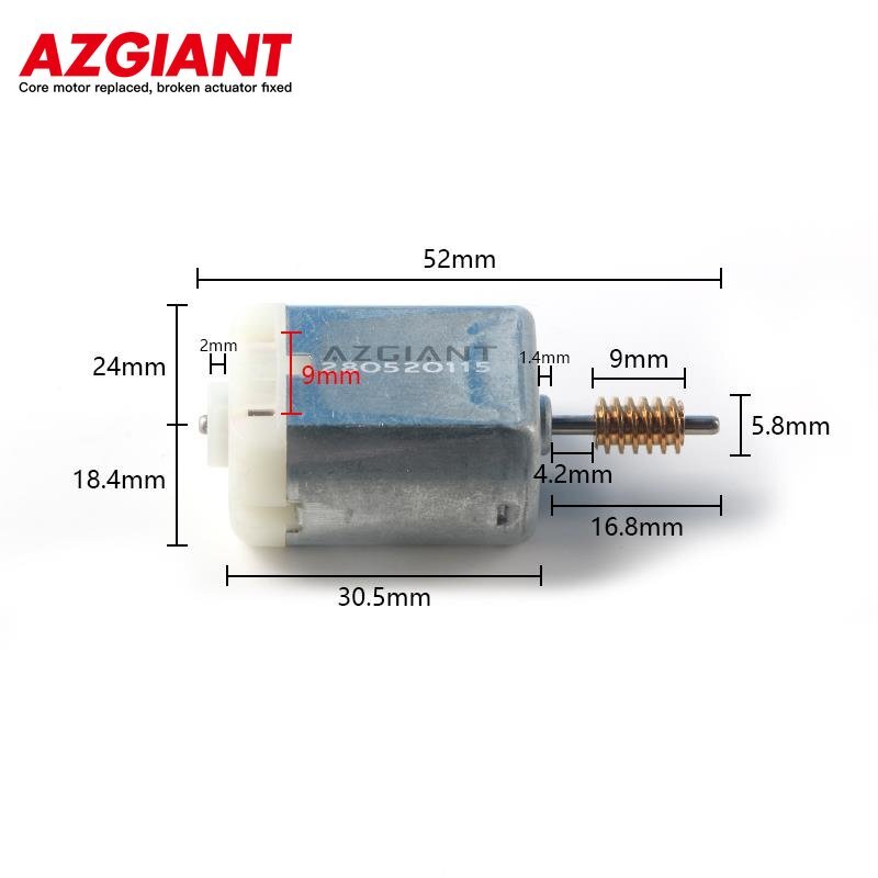 The folding side mirror motor is compatible with for Ford Focus 2011 ~ 2018 / Galaxy 2015 ~ 2021.