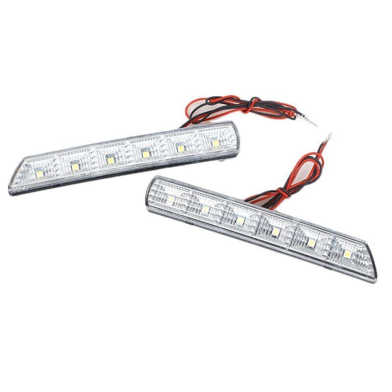Pair For 2010-2012 for Mitsubishi Outlander Sport Asx DRL Daytime Running Lights