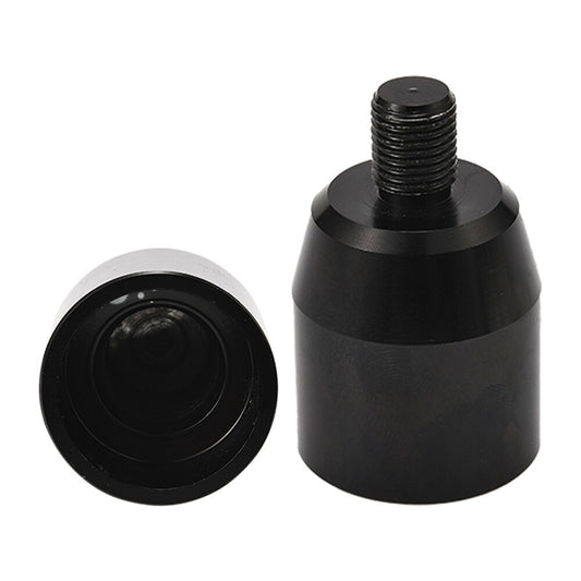 For Cruz M12x1.2 Shifter Adapter Gear Shift Adapter for Non-Threaded Gear Black
