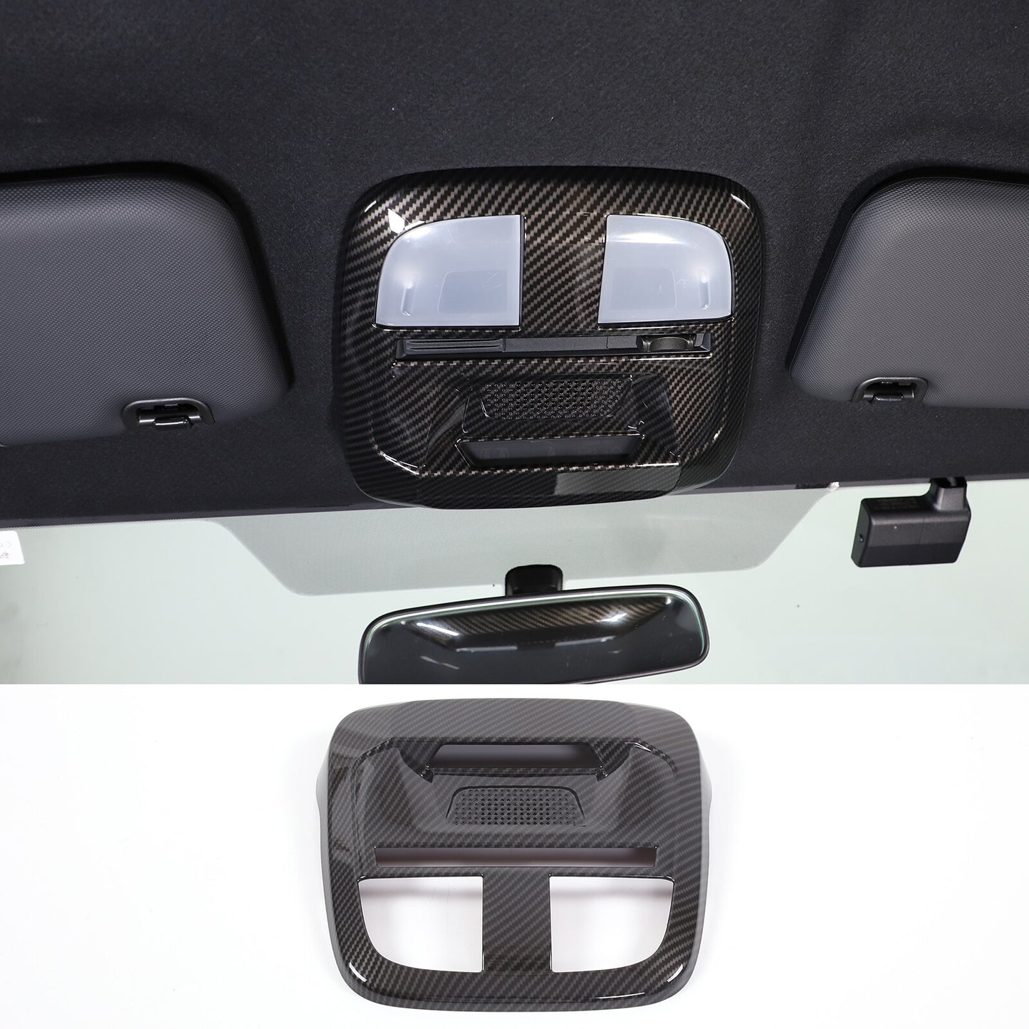 Silver console gearbox panel cover trim for BMW X5, X6, E70, E71, E72 (2008-2013) - USA