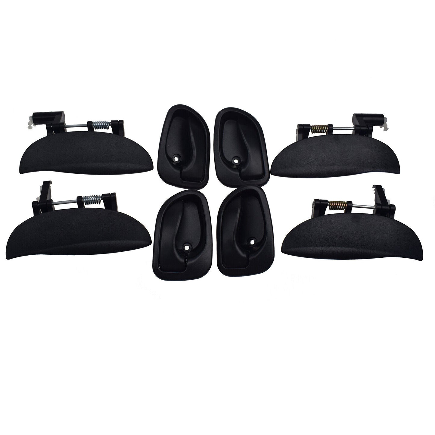 for Hyundai Atos Sanatro 8Pcs Inside Outside Door Handle Front Rear Left Right