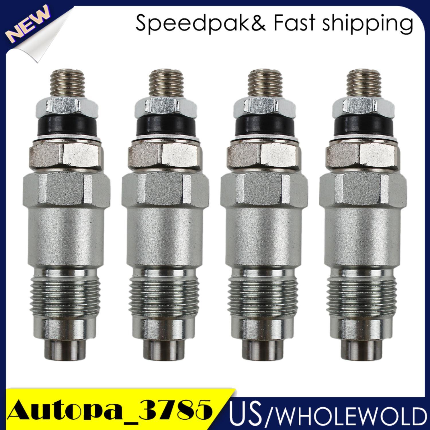 4PCS Fuel Injectors ASSY 23600-56020 093500-2480 for Toyota Dyna 200 Engine 3B