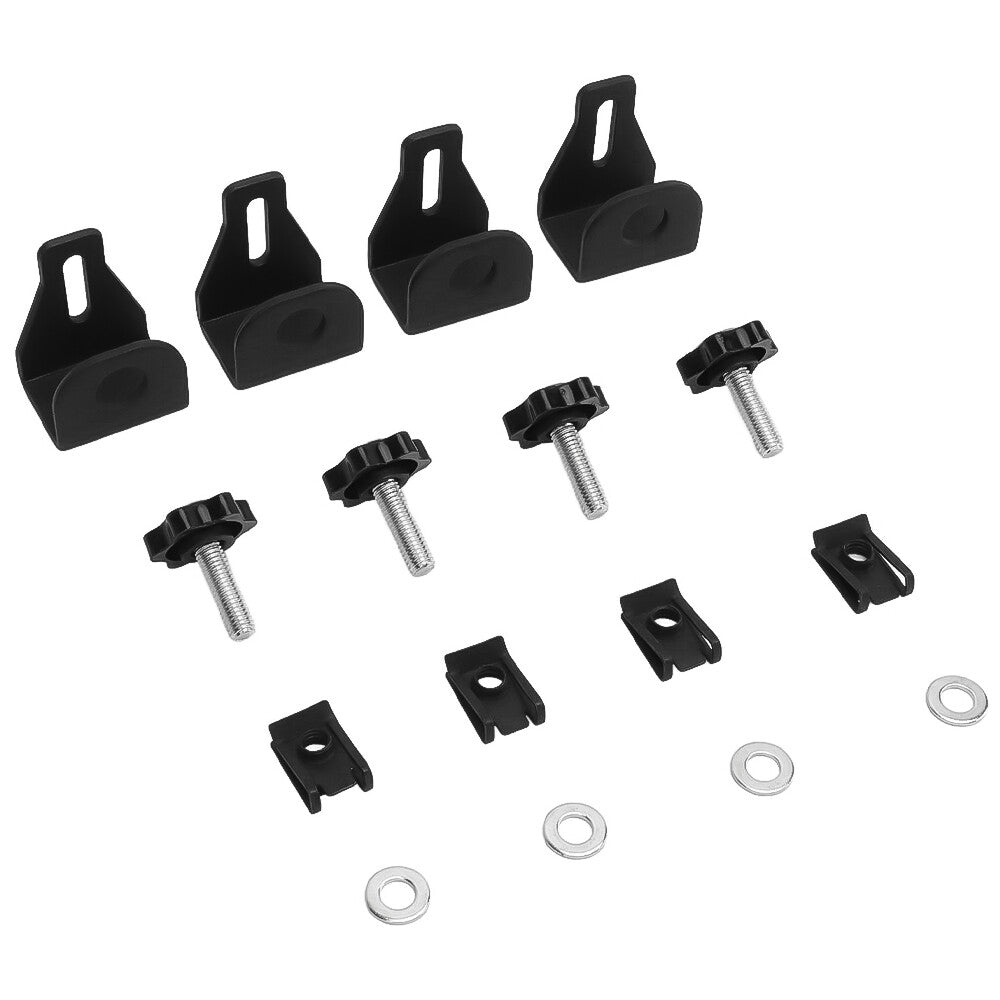 Hard Bag Theft Deterrent Saddlebag Lock Hardware Mounting Bracket for Harley