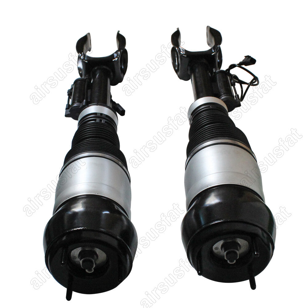 Pair for Mercedes GL-Class X166 W166 Front LR Air Suspension Shock Strut w/EDC
