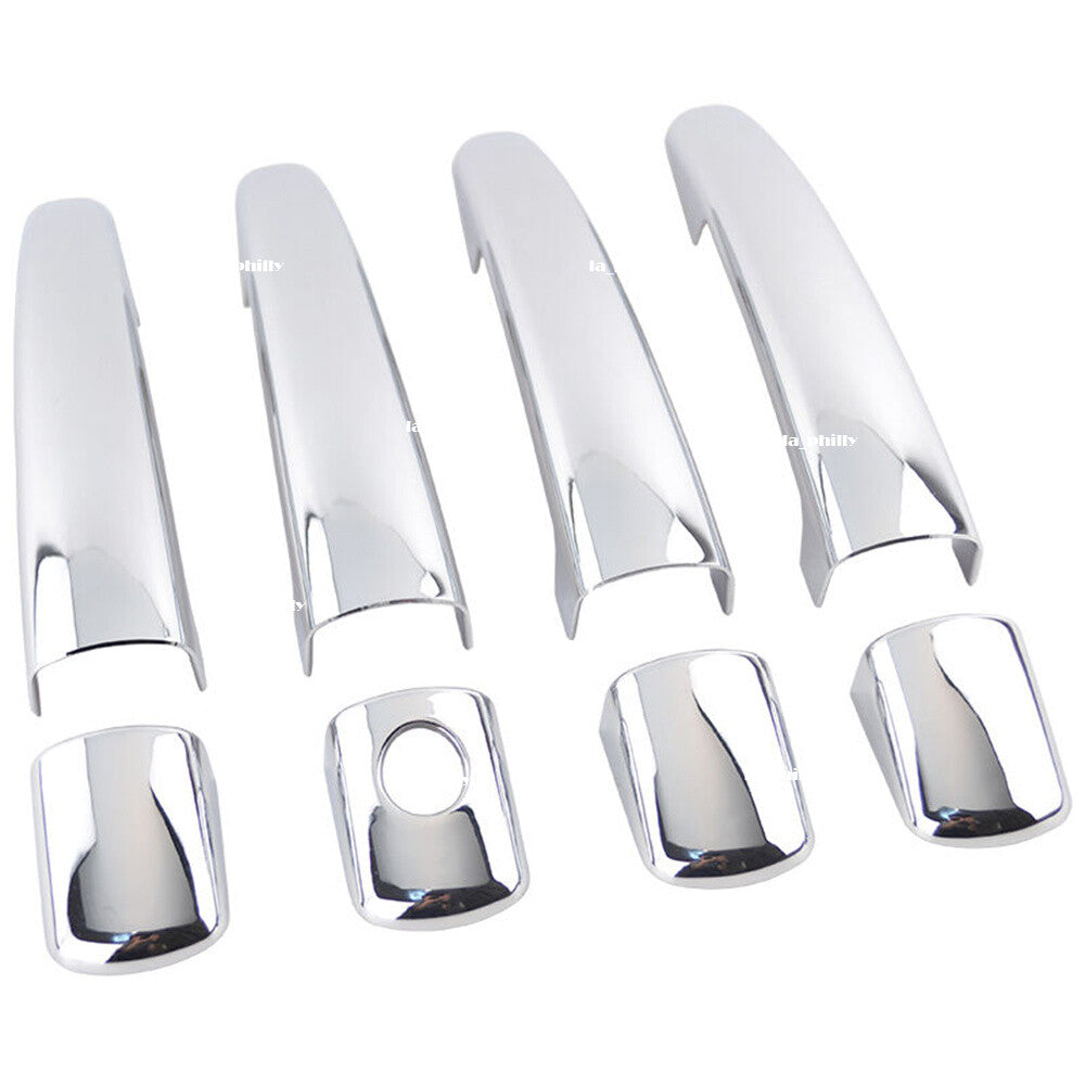 Chrome Car Door Handle Cover Trim Kit for Peugeot 207 308 407 for Citroen for C4 Picasso