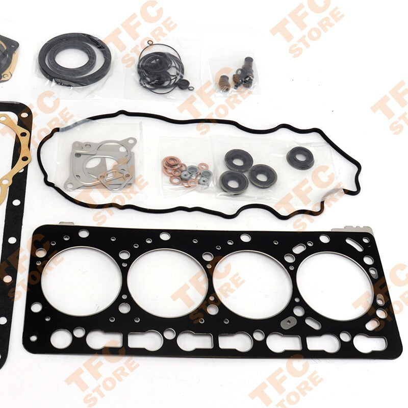 New Full gasket set with head gasket for Kubota 1C020-03310 V3300, V3300T, 12 V