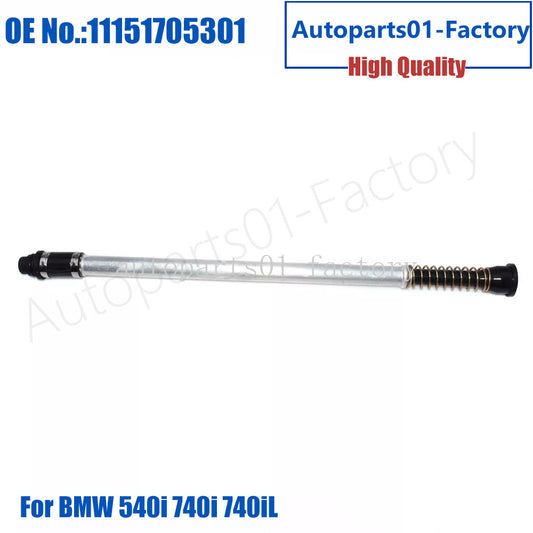 PCV Crankcase Vent Pipe Oil Separator to Rear Cover for BMW 540i 740i 740iL
