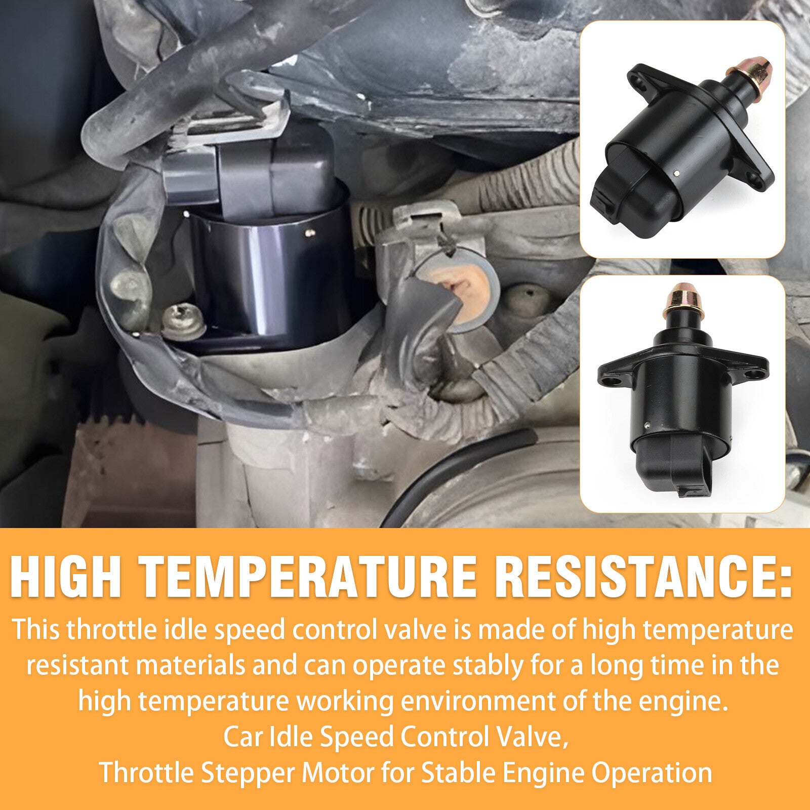 For Pack-1 King Kong Idle Motor Idle Speed (Black) 90325864 Idle Control Valve