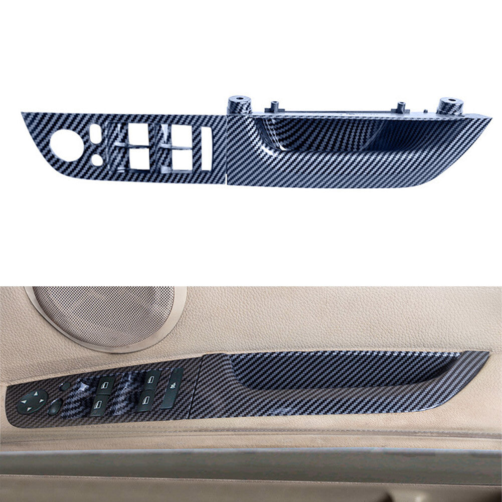 Fensterheber Schalterabdeckung f¨¹r for BMW 3er E90 2005-2012 RHD Kohlefaser