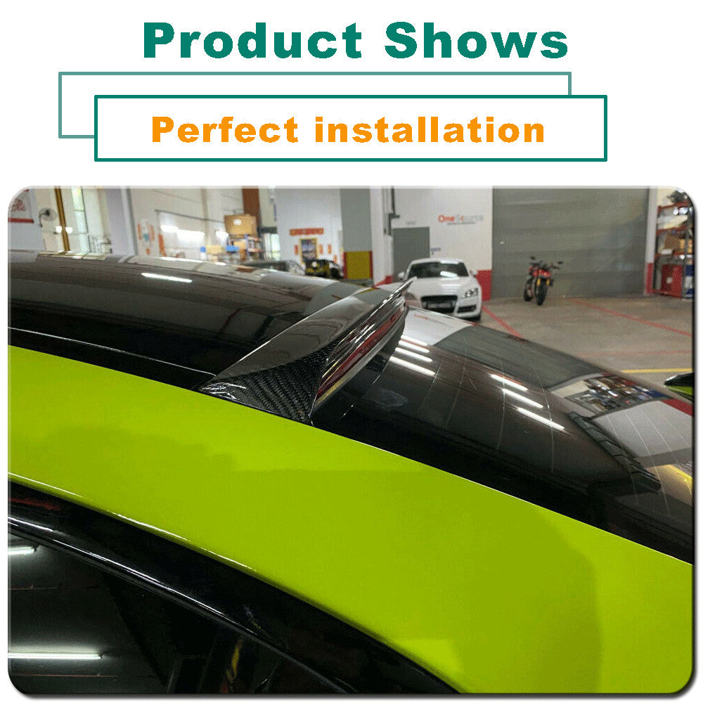 Carbon Fiber Rear Roof Spoiler Top Wing Fit for BMW 640i 650i M6 Gran Coupe 12UP