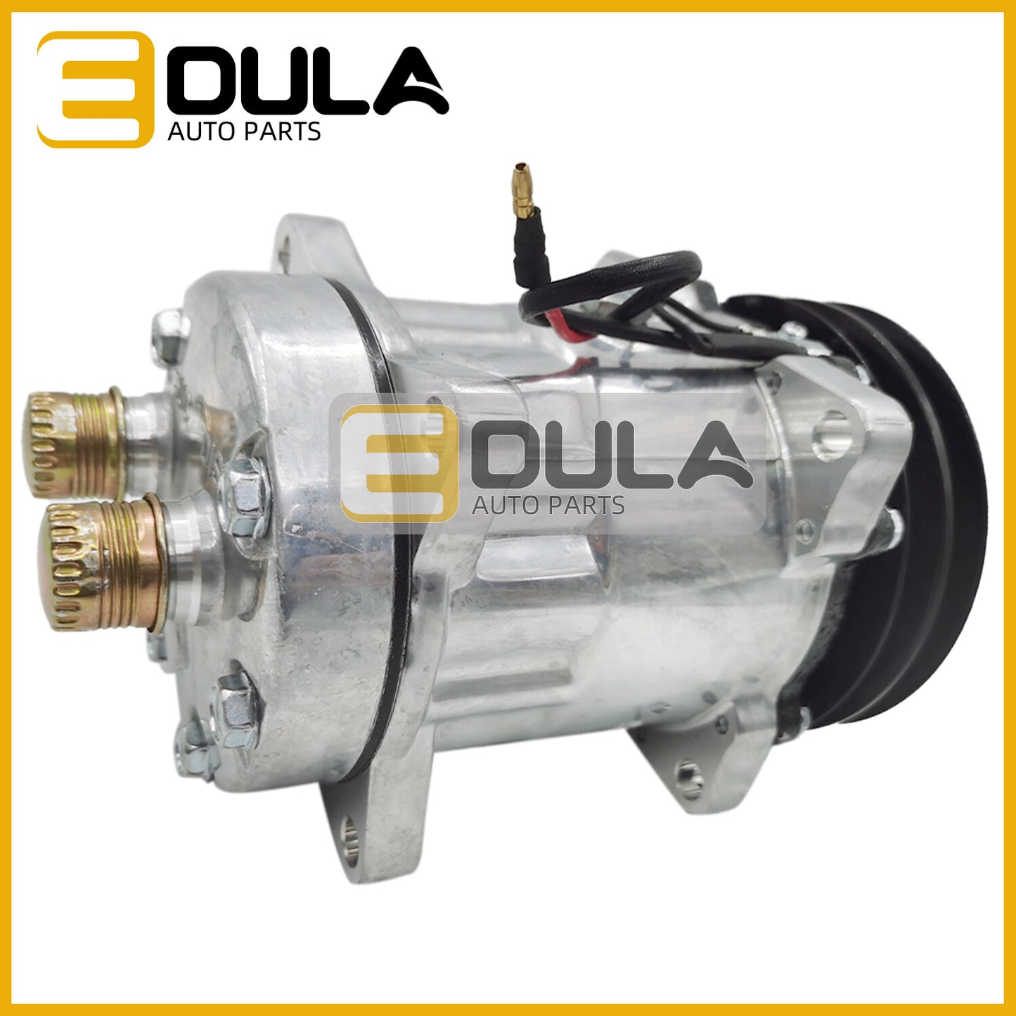 AC compressor with clutch suitable for heavy-duty applications SD709 7402 2009839 12V 2PK 124MM