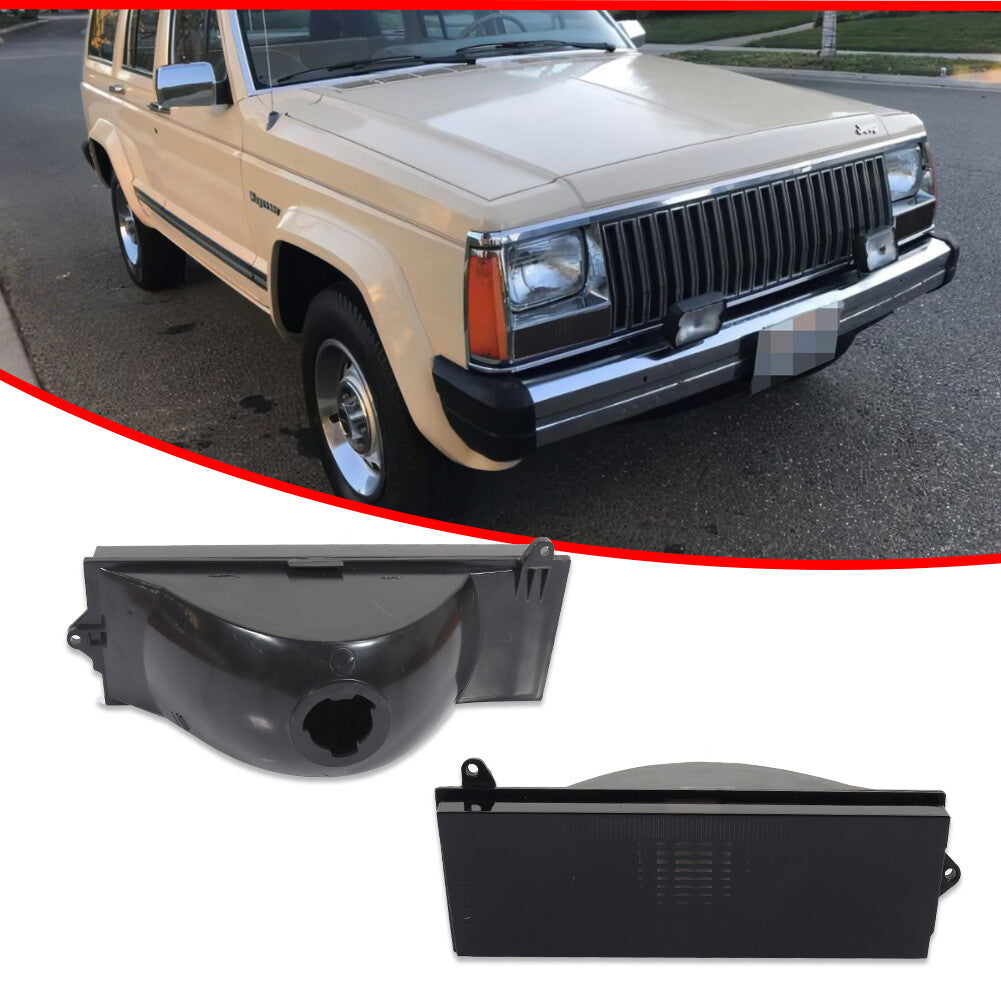 Front corner turn signal light housing kit for 84-96 for Jeep Cherokee and 86-92 Comanche