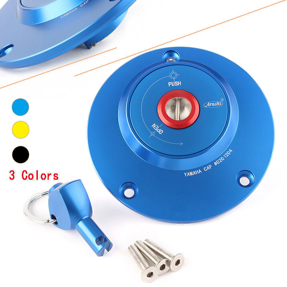 Fit for Yamaha YZF600 1994 - 1997 YZF1000 1997 1998 Blue Gas Fuel Tank Cap  Key UK