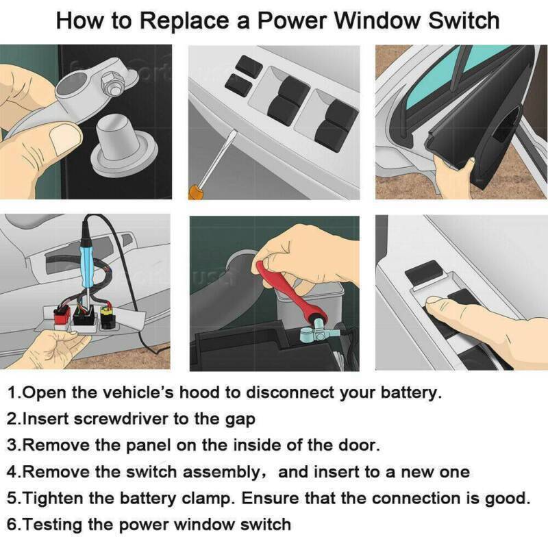 For truck glass window switch for DAF -PC-001R f¨¹r for DAF CF 65 5.9 2001-2013 1307897 1