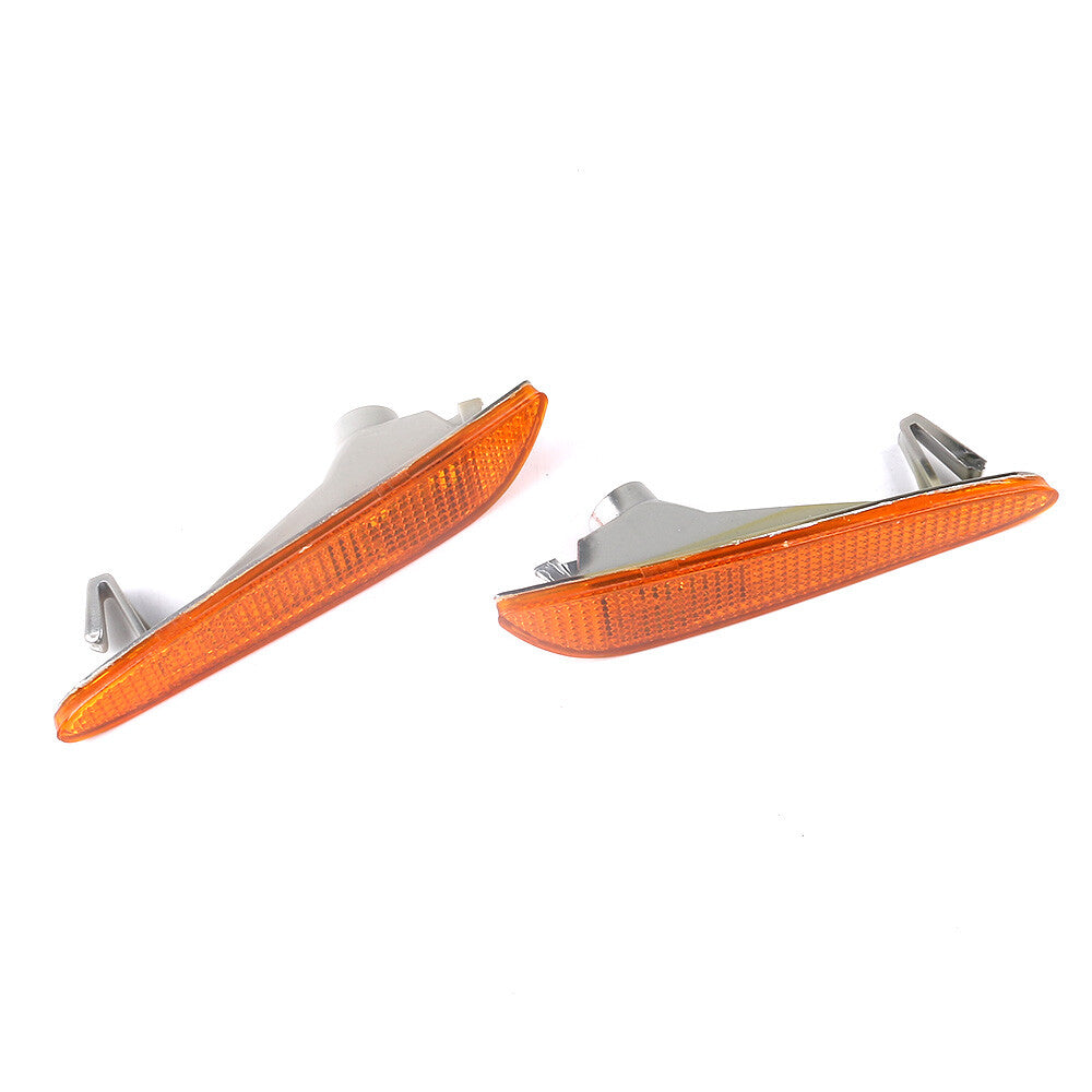 2pcs Front Bumper Side Marker Turn Signal Light for Mercedes W211 E-Class LHRH