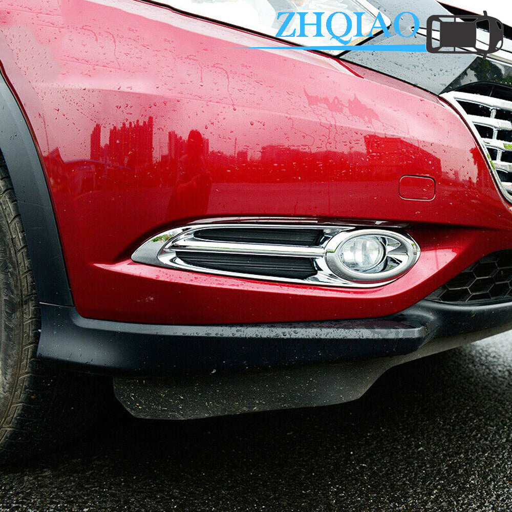 Chrome Front Fog Light Lamp Cover Trim Fits for Honda HR-V Vezel 2016-2018