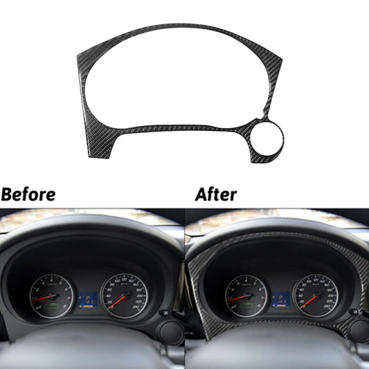 Carbon Fiber Speedometer Frame Cover Trim for Mitsubishi Outlander 2014-2016