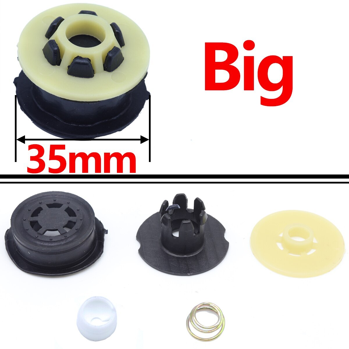 2PC for Nissan Versa Gear Shift Control Cable Bushing Lever Cable End Linkage