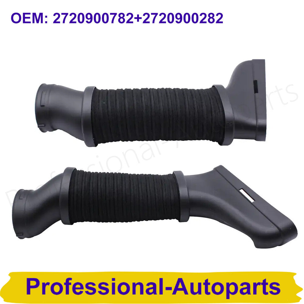 Left+Right Air Cleaner Intake-Inlet Duct Hose for Mercedes W203 C230 C280 C350